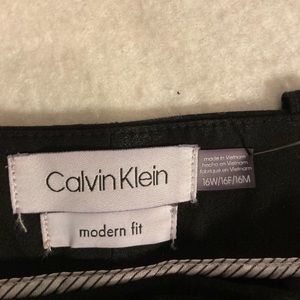 Black Calvin Klein Suiting Pants Size 16W